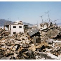 1995年1月17日阪神淡路大震災後の神戸市の記録
